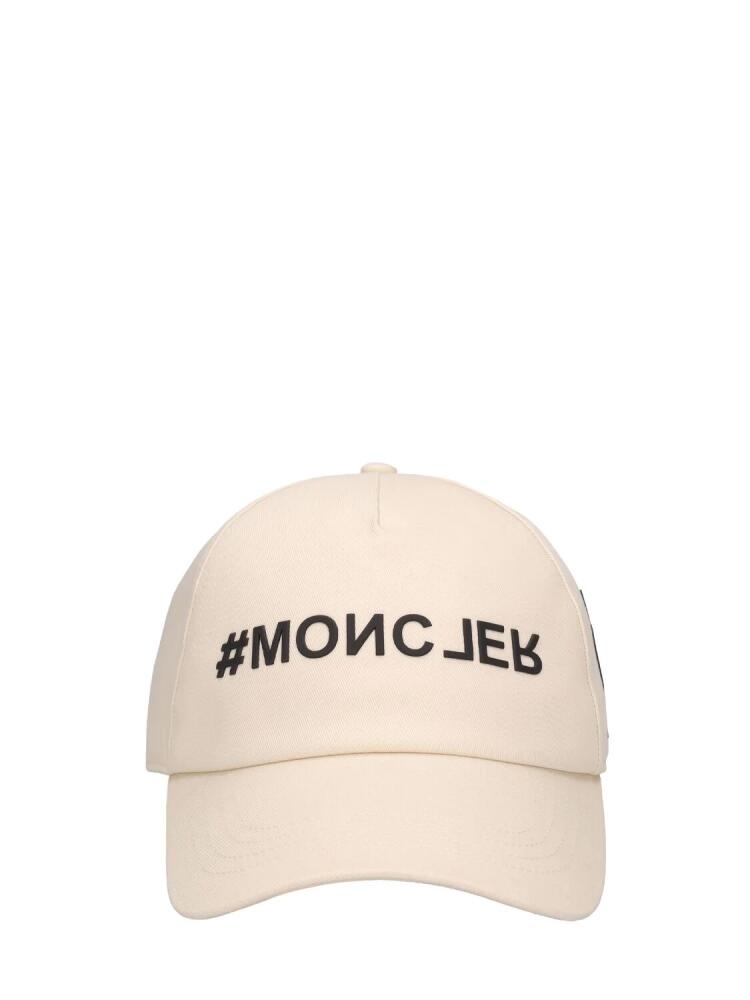 MONCLER GRENOBLE Cotton Gabardine Baseball Cap Cover