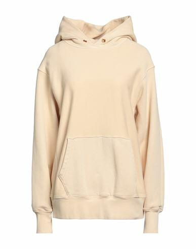 Les Tien Woman Sweatshirt Sand Cotton, Elastane Cover