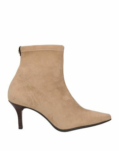 Pedro Miralles Woman Ankle boots Beige Textile fibers Cover