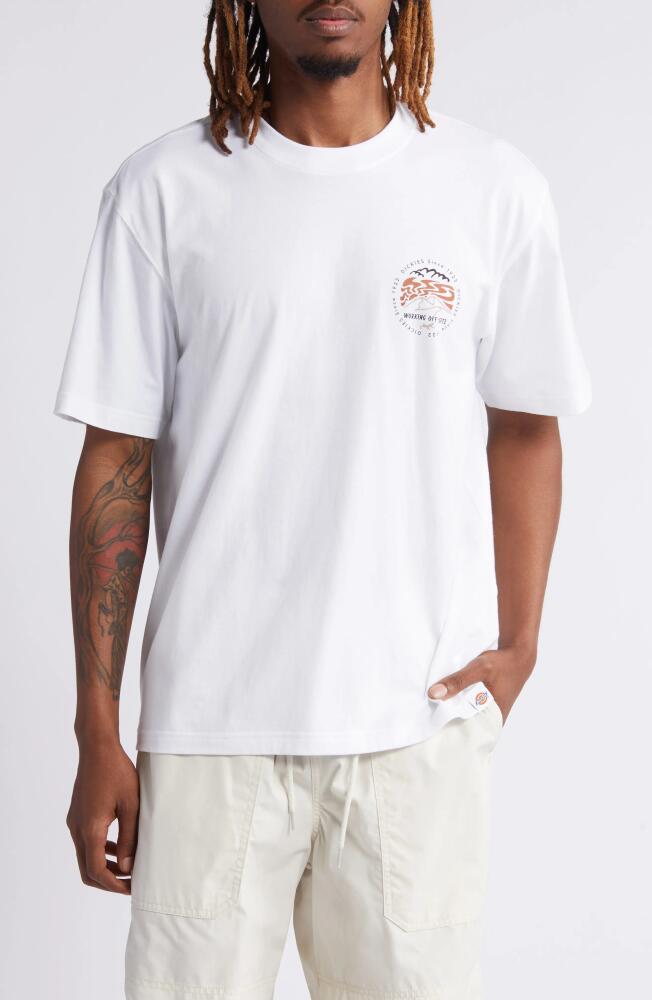 Dickies Stanardsville Cotton Graphic T-Shirt in White Cover