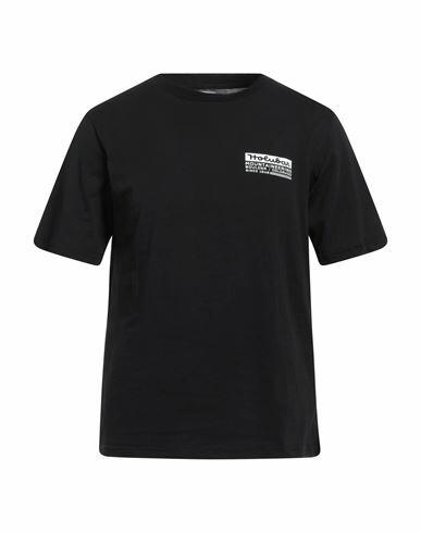 Holubar Man T-shirt Black Cotton Cover