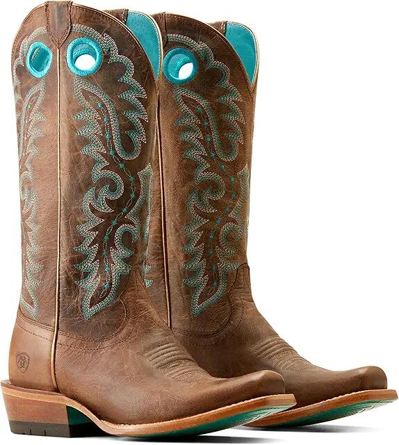 Ariat Frontier Boon Western Boots (Pecan Brown) Women's Shoes Cover