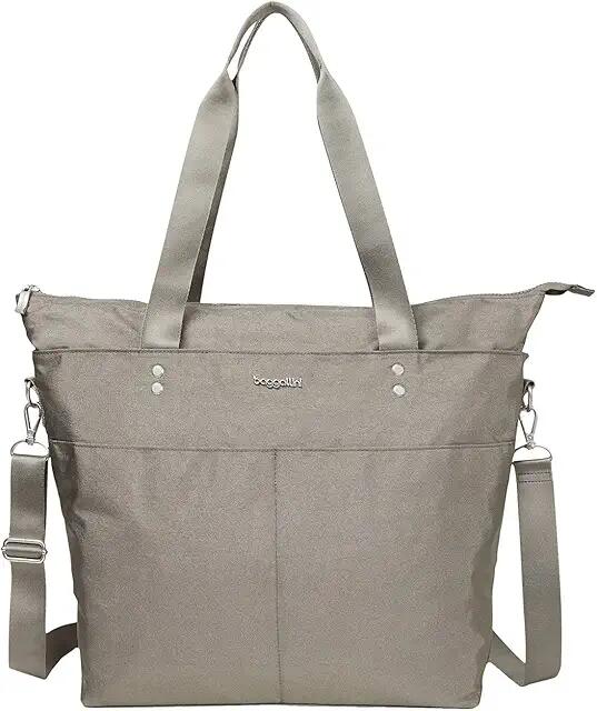 Baggallini Medium Carryall Tote (Sterling Shimmer) Carry on Luggage Cover