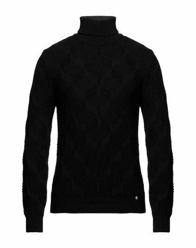 Havana & Co. Man Turtleneck Black Acrylic, Viscose, Wool, Alpaca wool Cover