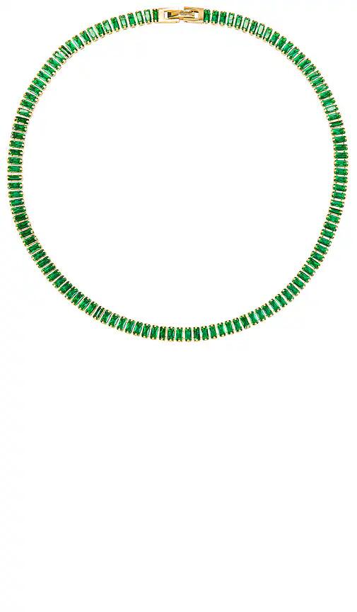 BRACHA Candybar Necklace in Green Cover