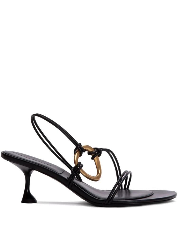 Proenza Schouler slingback leather sandals - Black Cover