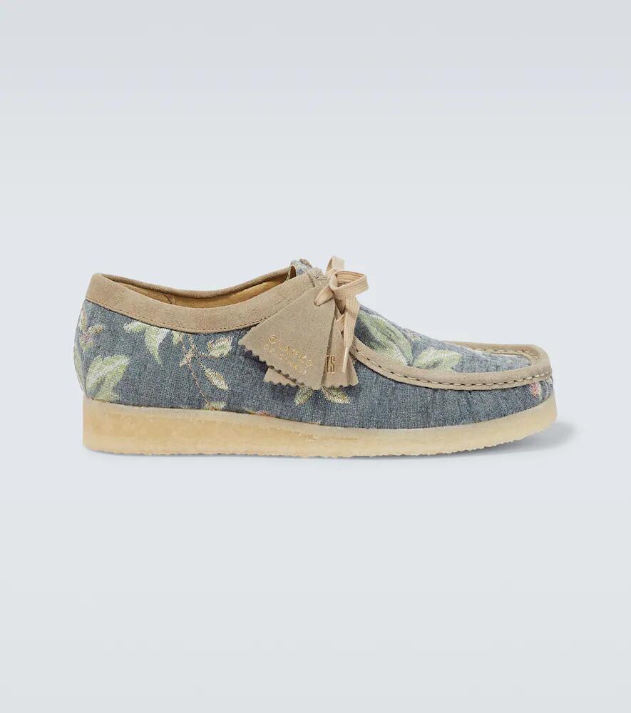 Clarks Originals Wallabee floral jacquard moccasins Cover