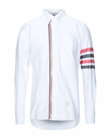 Thom Browne Man Shirt White Cotton Cover