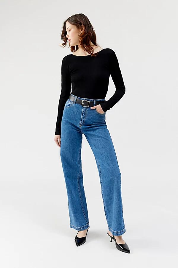 Abrand Jeans 94 High & Wide Jean in Tinted Denim Cover