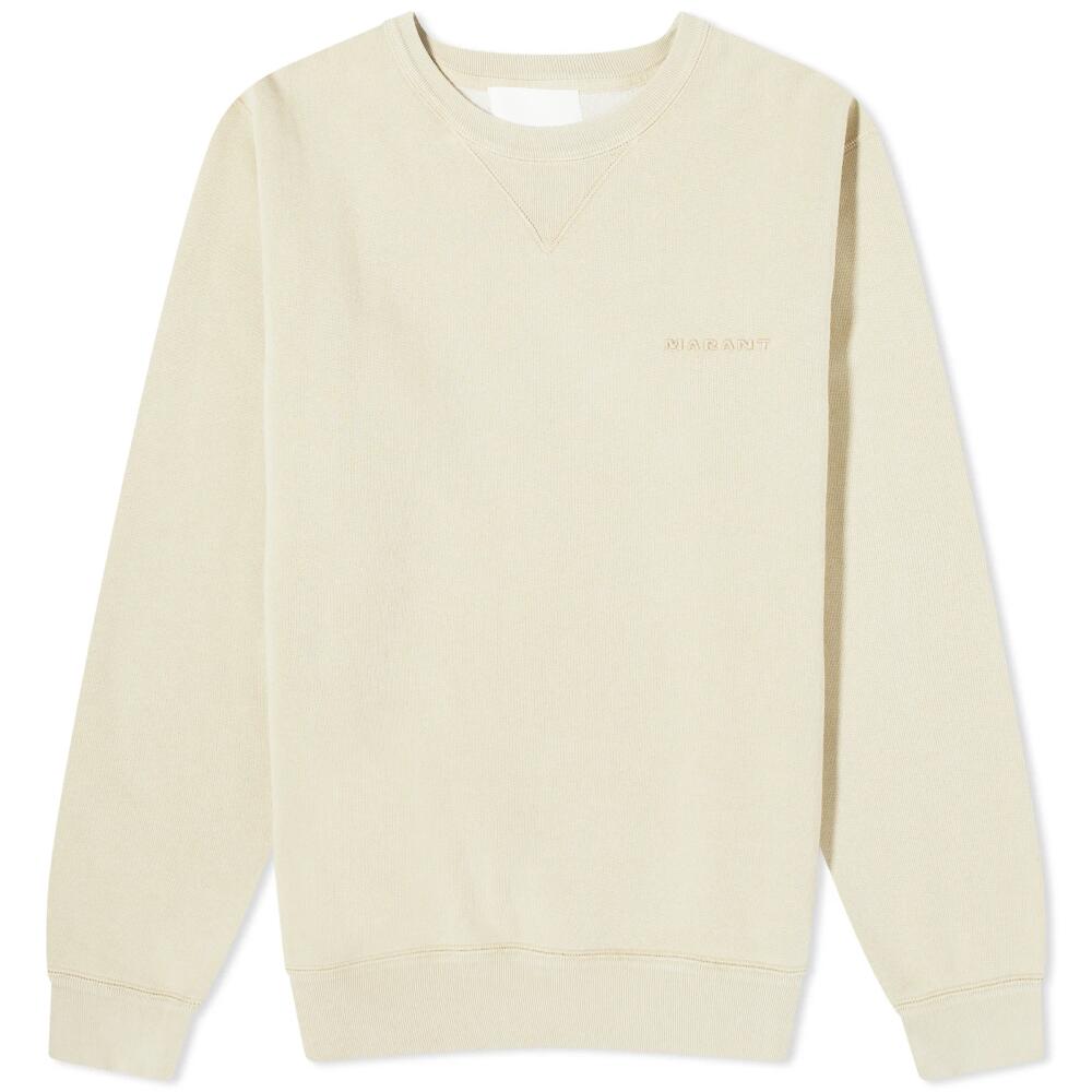 Isabel Marant Men's Mikis Crew Sweat in Ecru Cover