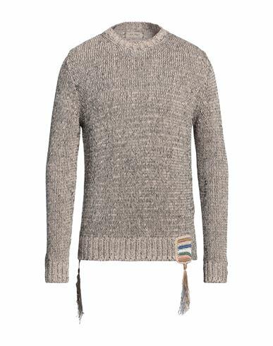 Nick Fouquet Man Sweater Sand Cotton Cover