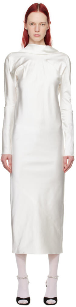 Sportmax White Abazia Maxi Dress Cover