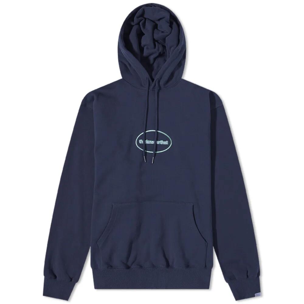 thisisneverthat Men's ET-Logo Popover Hoodie in Navy Cover