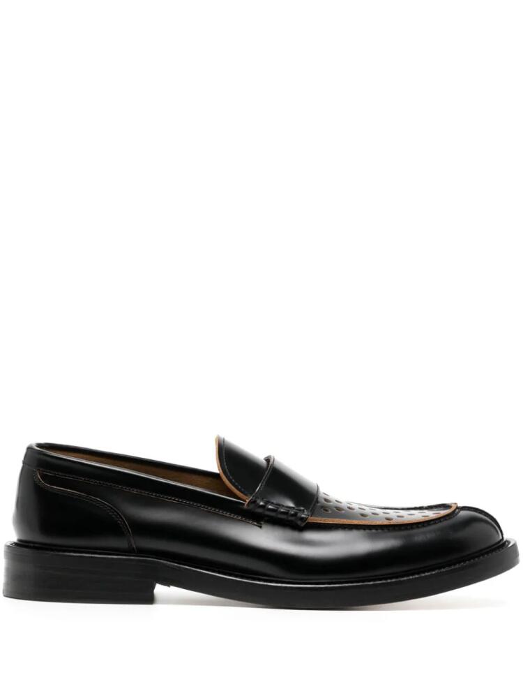 Paul Smith Rossini leather loafers - Black Cover