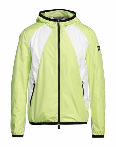 Canali Man Jacket Acid green Polyester Cover