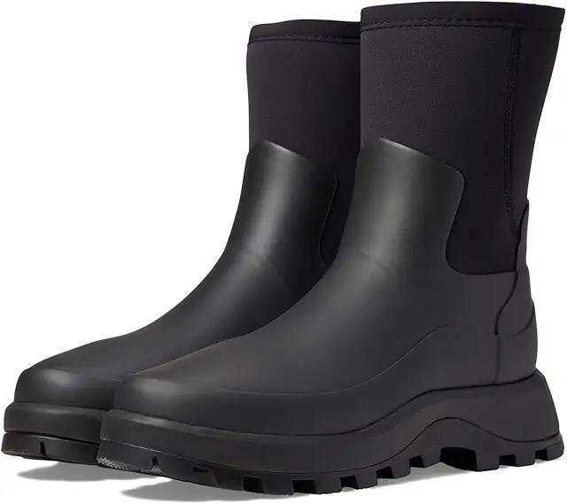 Hunter City Explorer Short Boot (Black) Women's Rain Boots Cover