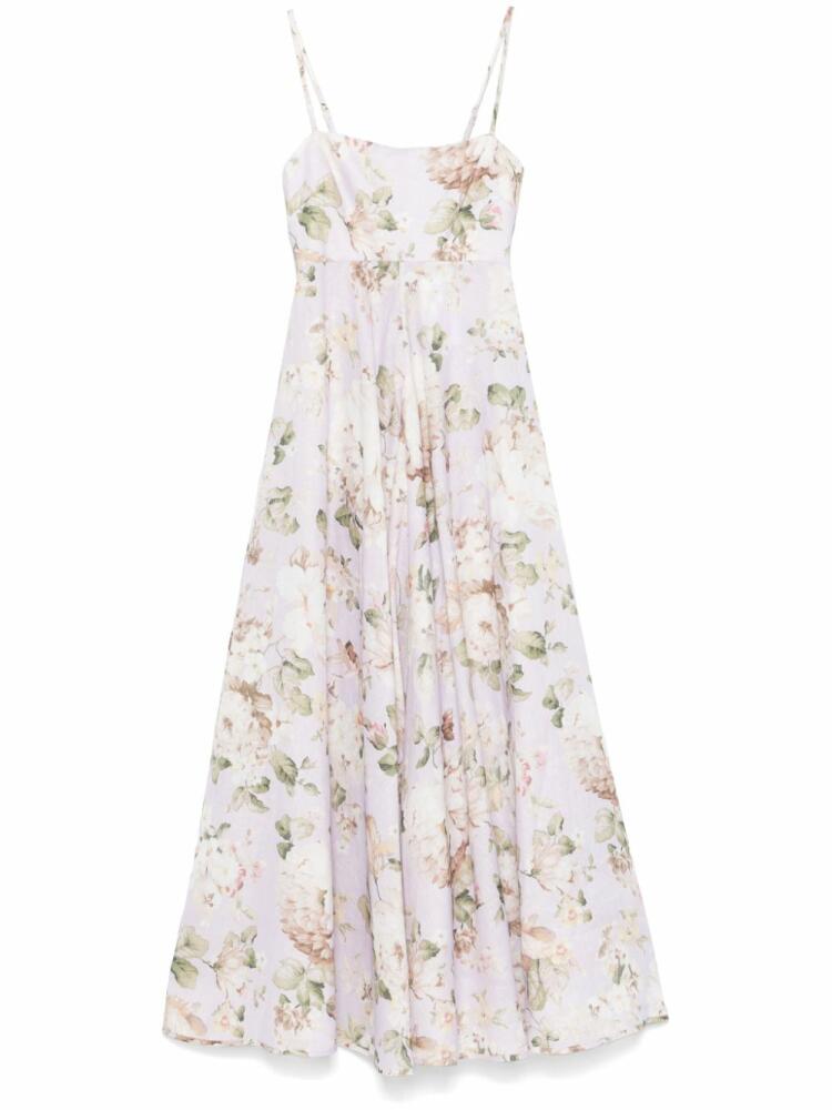 ZIMMERMANN Acacia midi dress - Purple Cover