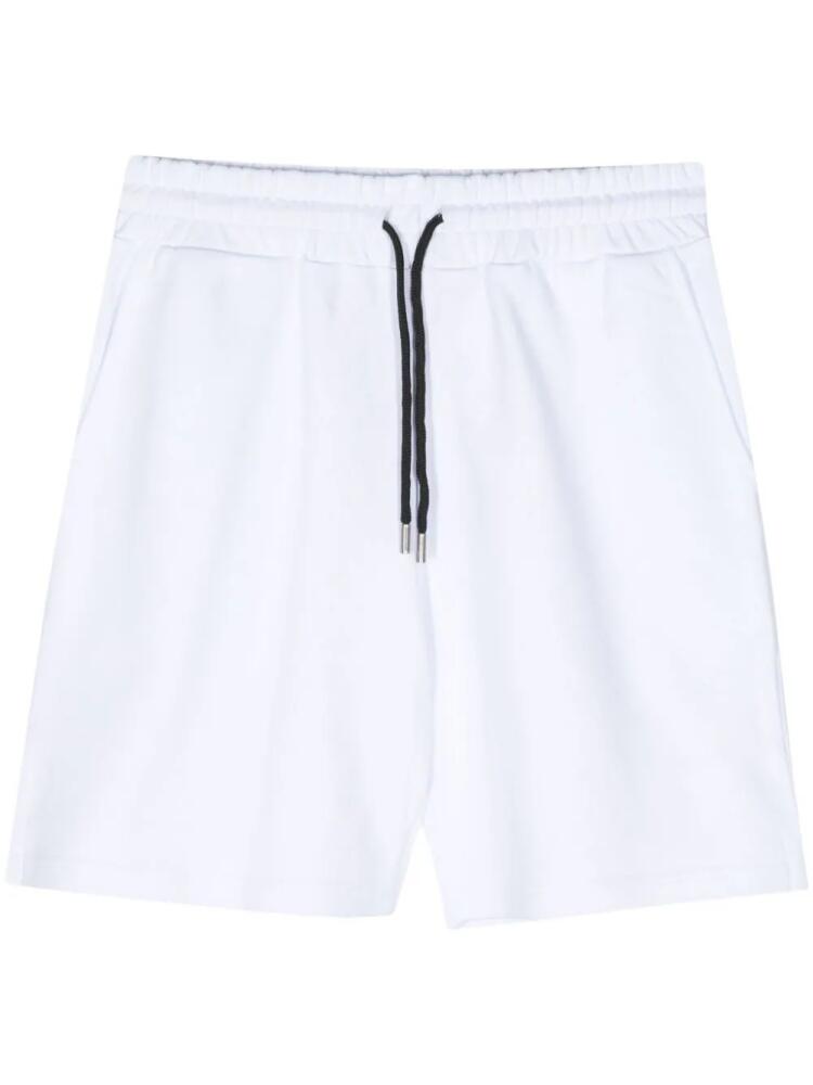 Mauna Kea colour-block cotton track shorts - White Cover