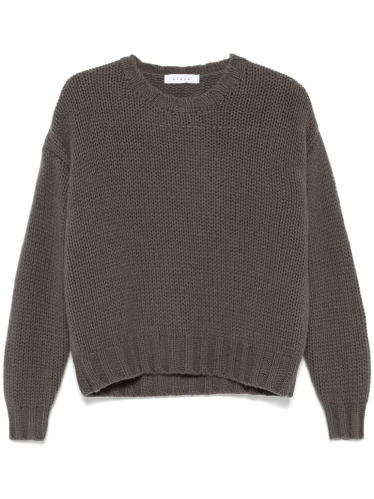 Liska cashmere sweater - Grey Cover