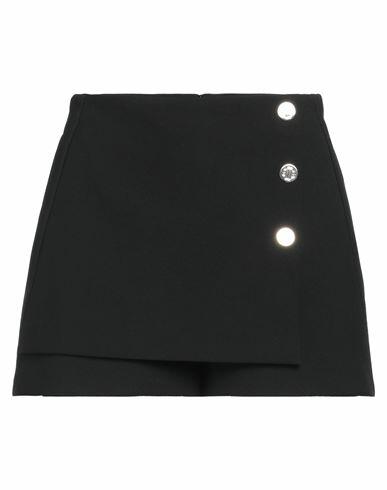 Maje Woman Shorts & Bermuda Shorts Black Polyester, Viscose, Elastane Cover