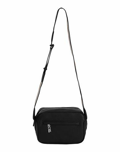 Boss Woman Cross-body bag Black Polyester, Polyurethane Cover