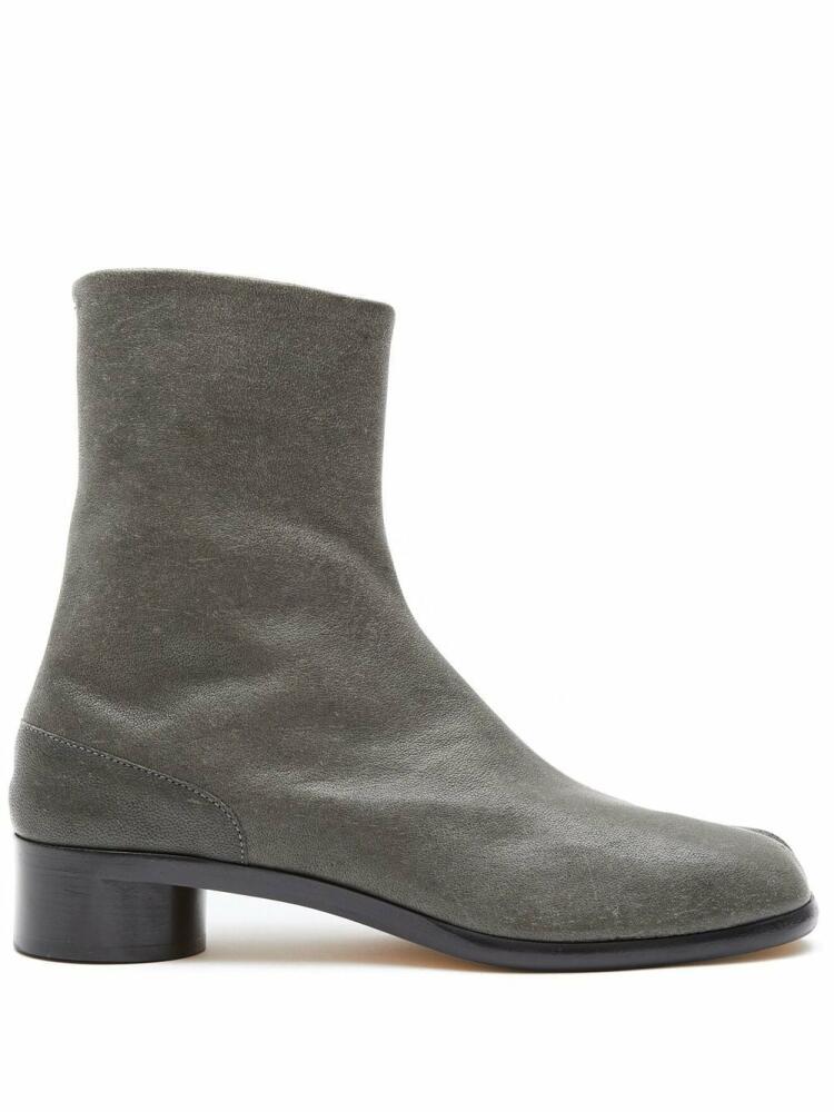 Maison Margiela Tabi 30mm leather ankle boots - Grey Cover