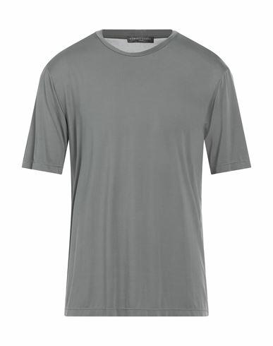 Daniele Fiesoli Man T-shirt Grey Cupro, Elastane Cover