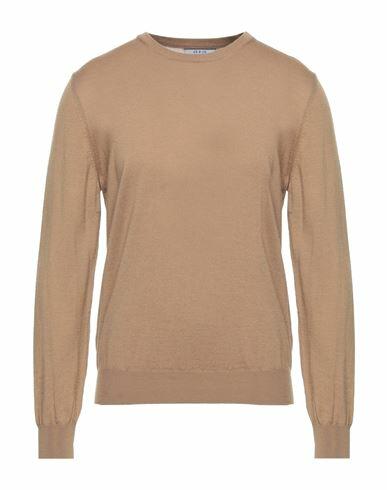 At. p.co Man Sweater Camel Merino Wool Cover