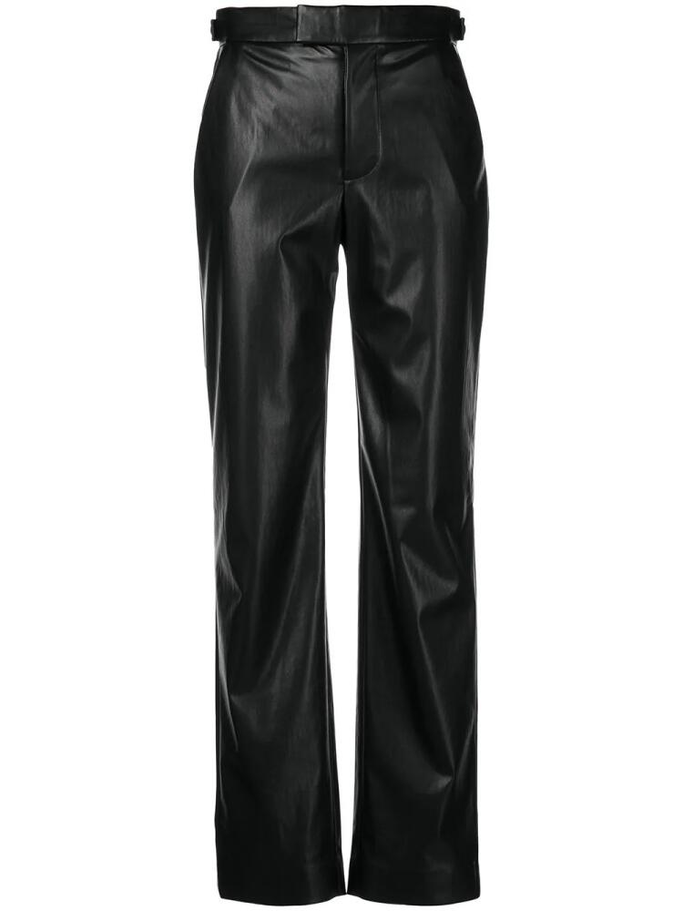 RTA Maren faux-leather trousers - Black Cover