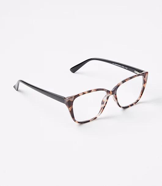 Loft Tortoiseshell Print Reading Glasses Cover