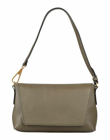 Gianni Chiarini Woman Shoulder bag Khaki Leather Cover