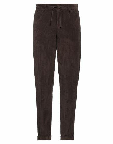 04651/a Trip In A Bag Man Pants Dark brown Cotton, Elastane Cover