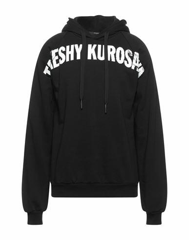 Takeshy Kurosawa Man Sweatshirt Black Cotton Cover