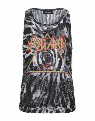 Dsquared2 Woman Tank top Lead Polyester, Glass Cover