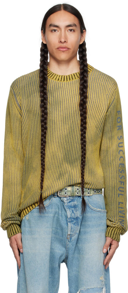 Diesel Yellow K-Alimnia Sweater Cover