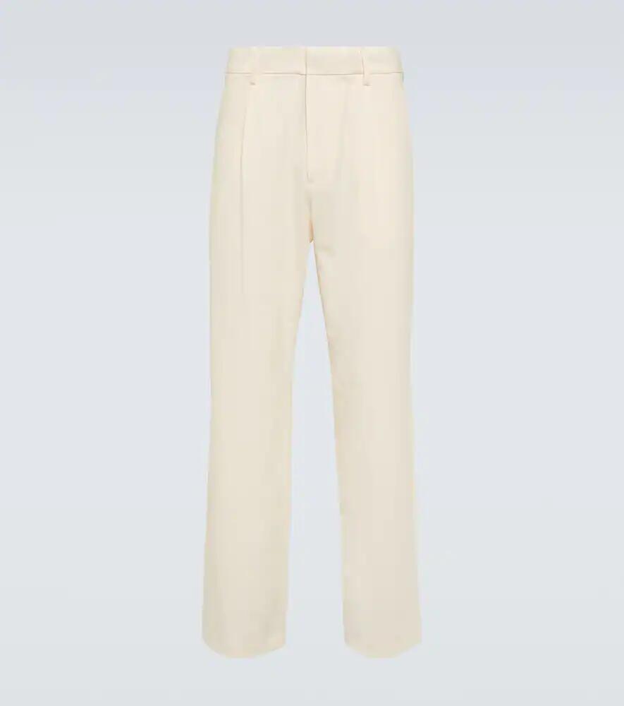 Auralee Cotton and silk straight pants Cover