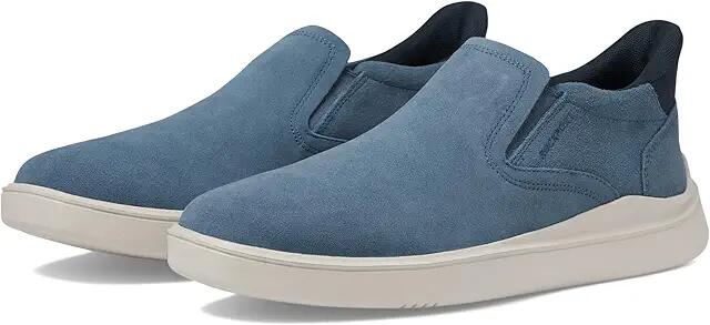 Rockport Tristen Step Activated Slip-On (Coronet Blue Suede) Men's Lace-up Boots Cover