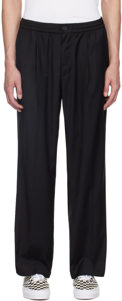 Awake NY Black Pleated Trousers Cover