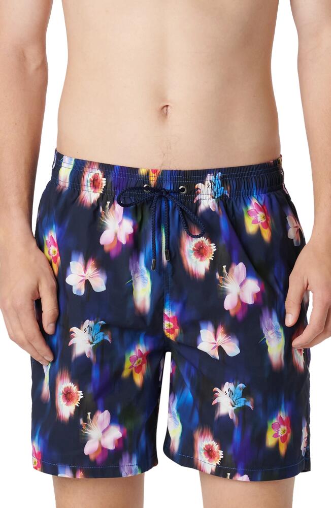 Bugatchi Cosmo Swim Trunks in Night Blue Cover