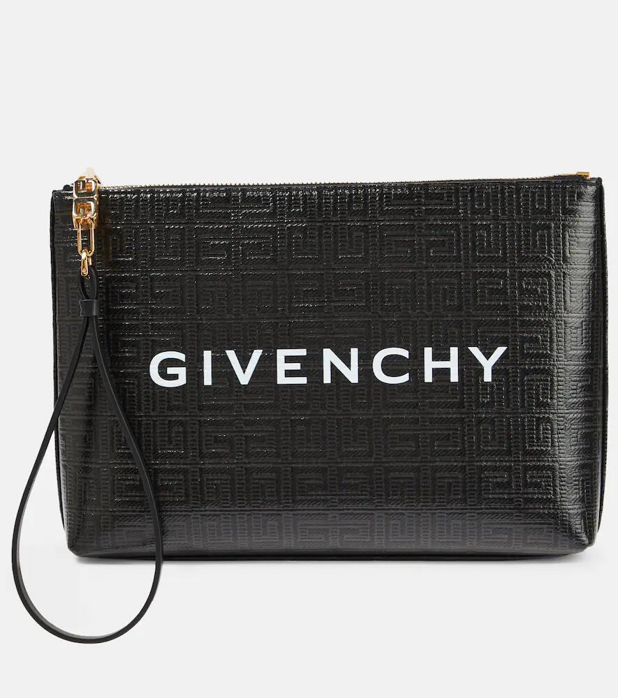 Givenchy 4G Large coated canvas pouch Cover