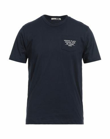 Dooa Man T-shirt Midnight blue Cotton Cover