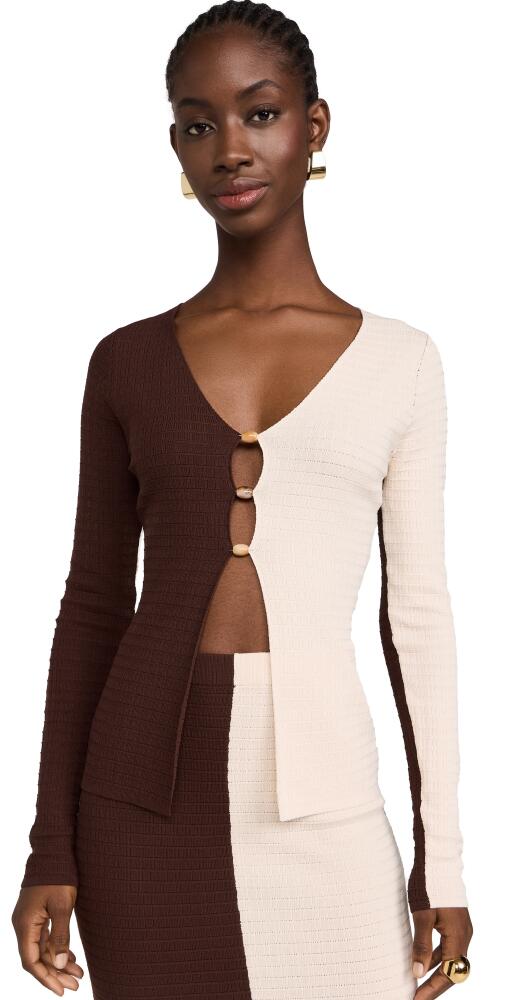 Seven Wonders Ilana Top Chocolate/Cream Cover