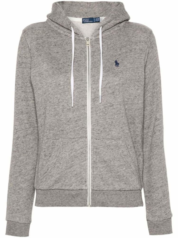 Polo Ralph Lauren Polo Pony-embroidered hoodie - Grey Cover