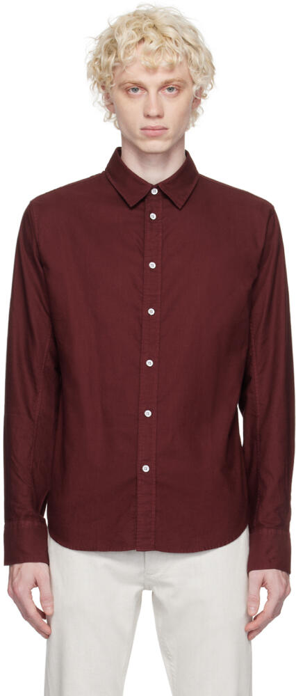 rag & bone Burgundy Tomlin Shirt Cover