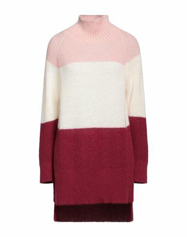 Kontatto Woman Turtleneck Pink Acrylic, Mohair wool, Polyamide Cover