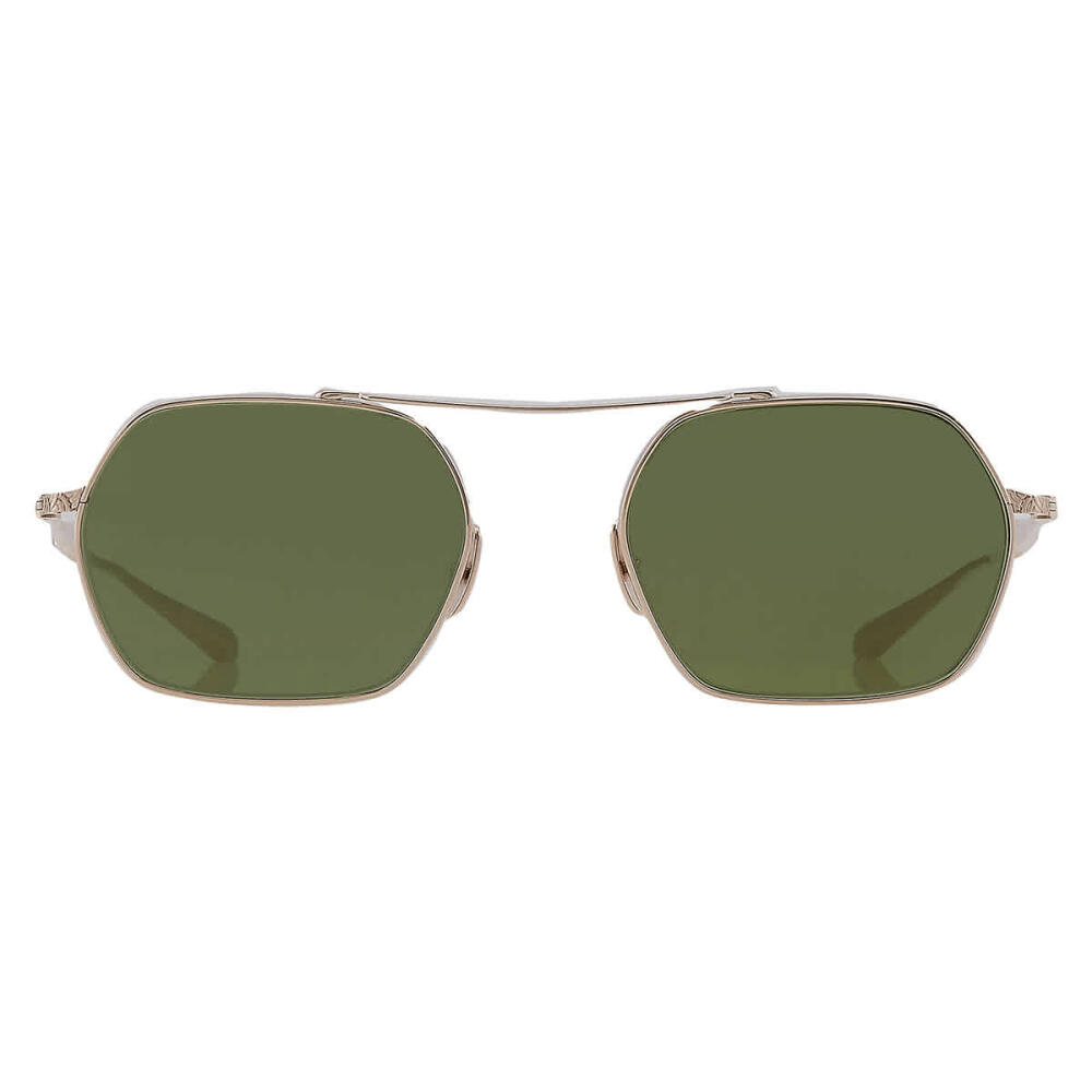 Mr. Leight Ryder S Semi-Flat Diamond Green Geometric Unisex Sunglasses Cover