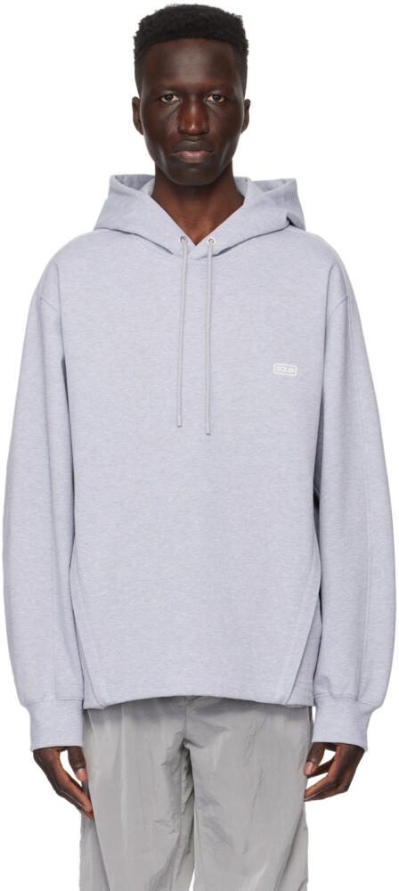 Solid Homme Gray Extension Hoodie Cover