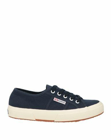 Superga Woman Sneakers Midnight blue Cotton Cover