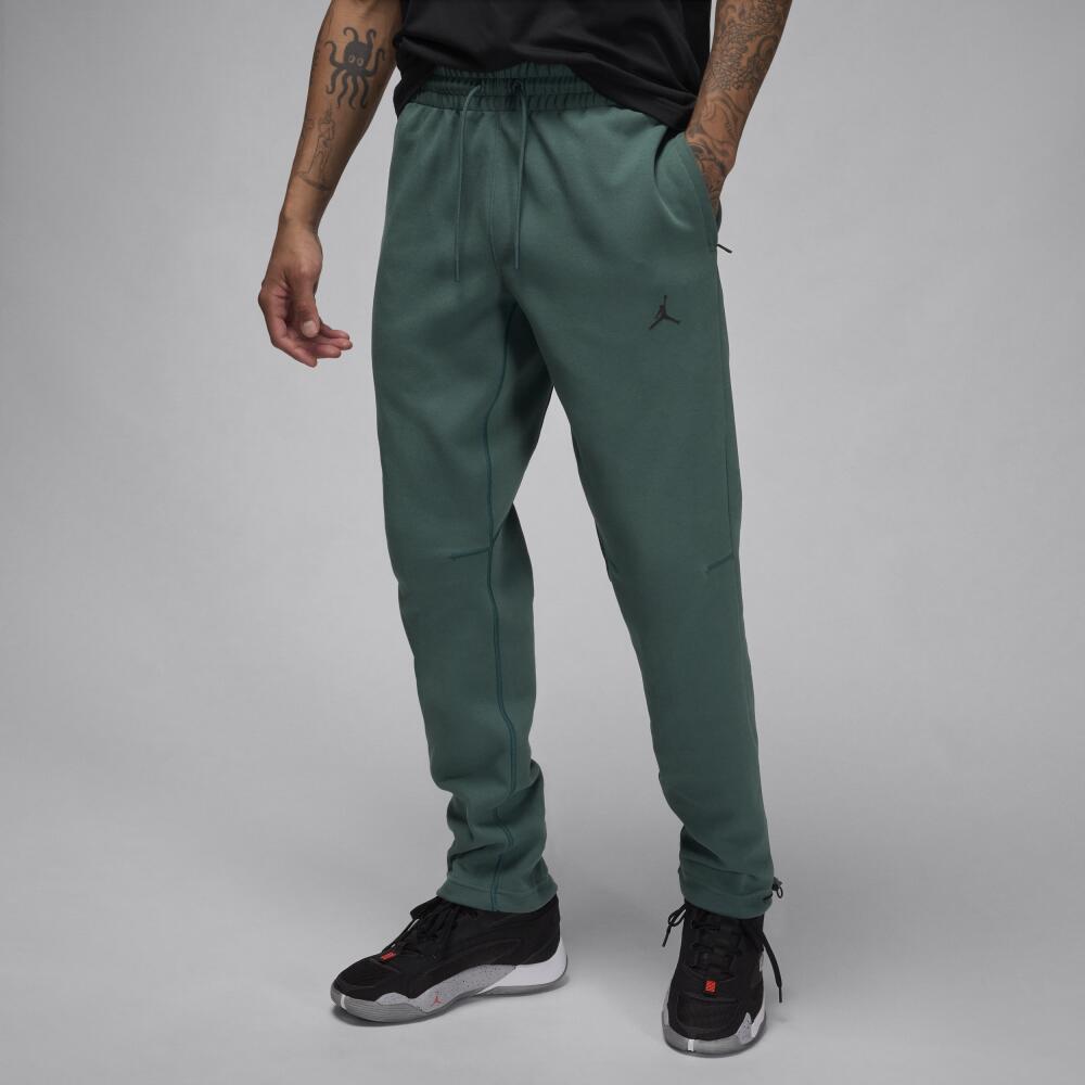 Men's Jordan Sport Hoop Fleece Dri-FIT Pants in Green Cover