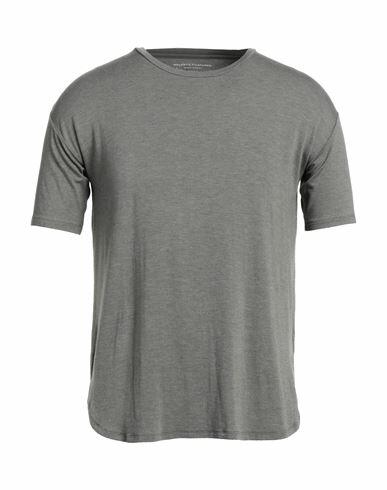 Majestic Filatures Man T-shirt Grey Viscose, Elastane Cover